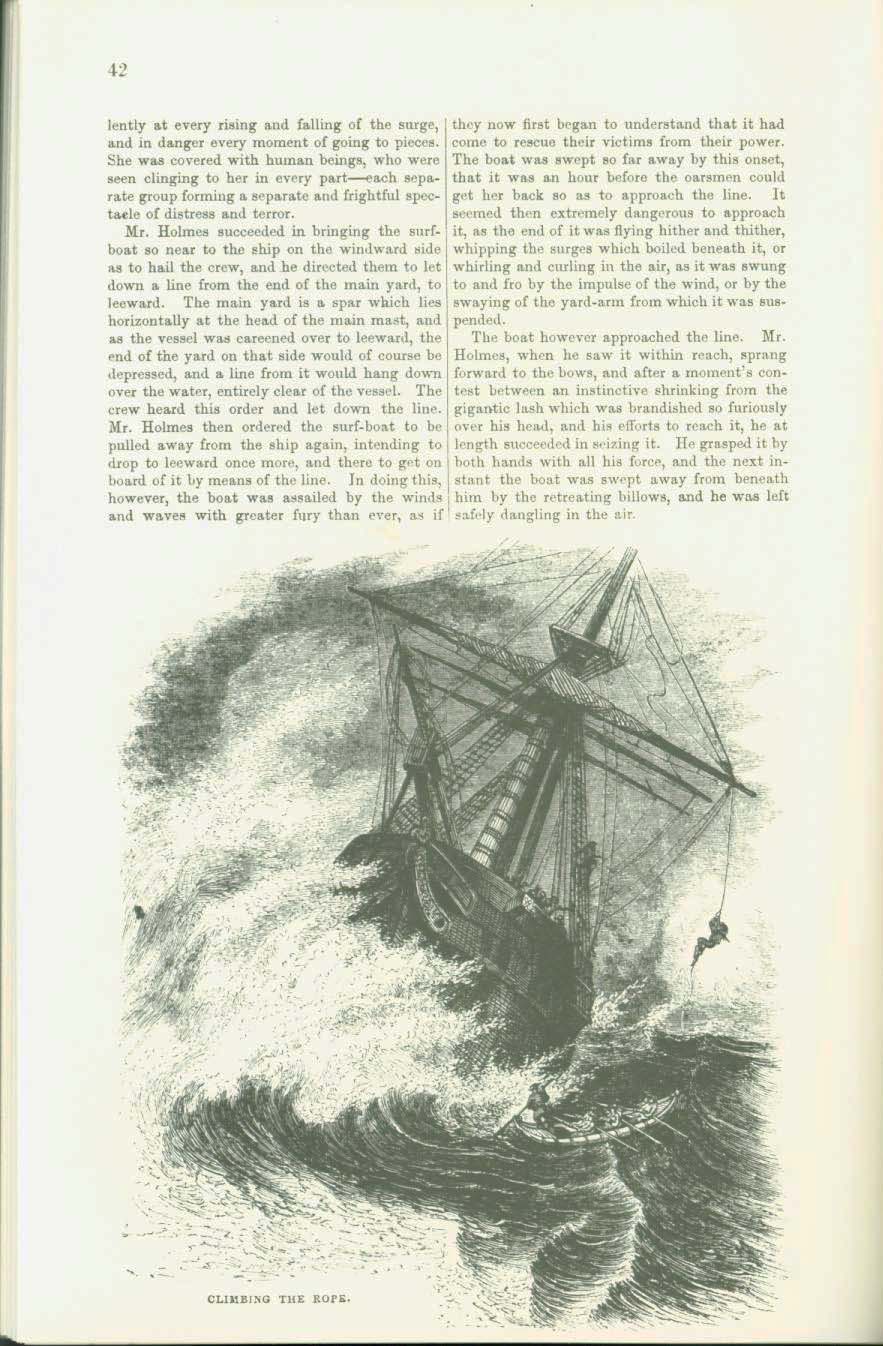 THE UNITED STATES LIFE-SAVING SERVICE--1880; predecessor to today's Coast Guard. vist0071l